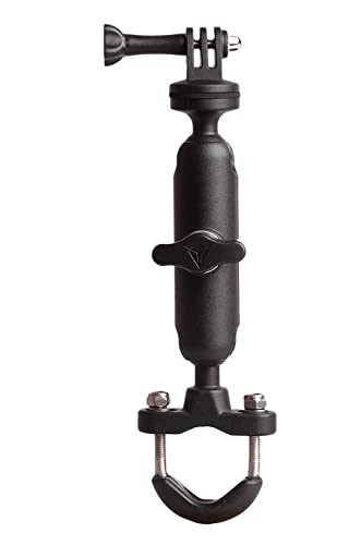 Image of Action Pro 360Motorcycle Bike Camera Holder Handlebar Mount Bracket 1 /4 Metal Stand Compatible with GoPro-13 /12 /11 /10 /9 /8 /7 /6 /5 /4 Action Cameras Accessories