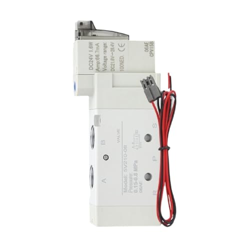 Electrovanne 5V210 alu compacte AC220V pour stopper les fuites d'air et pertes de pression