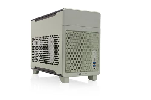 Thermaltake TR100 Matcha Green �f���A���`�����o�[ Mini-ITX PC�P�[�X CA-11A-00SENN-J0 CS9528