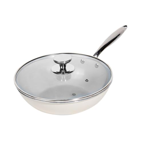 Wok con recubrimiento antiadherente y tapa transparente miniatura 7