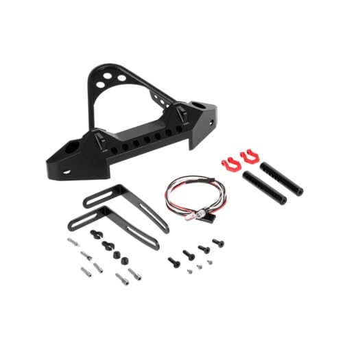 Pare-Chocs TRX-4 Axial SCX10 Métal Éclairage LED Crawler 1/10