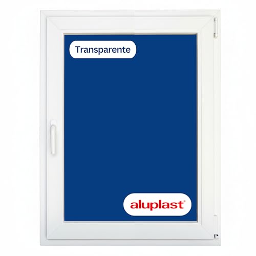 Nouvelle version 2025 - Fenêtre PVC renforcée 800x1000 blanche oscillo-battante droite | transparente