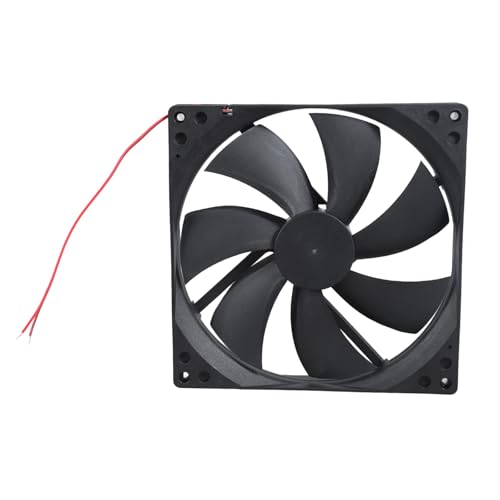 Ventilador sin escobillas 180mm silencioso de 12V para cajas de servidor 4