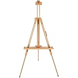 Marble Field Premium Portable Tripod Artist Easel, Easy to Adjust, Tilted Design for Easy...
