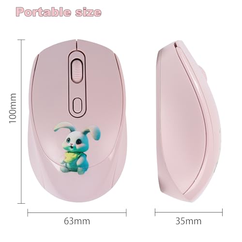 Mouse de computadora de dibujos animados para el escritorio escolar y tareas 5
