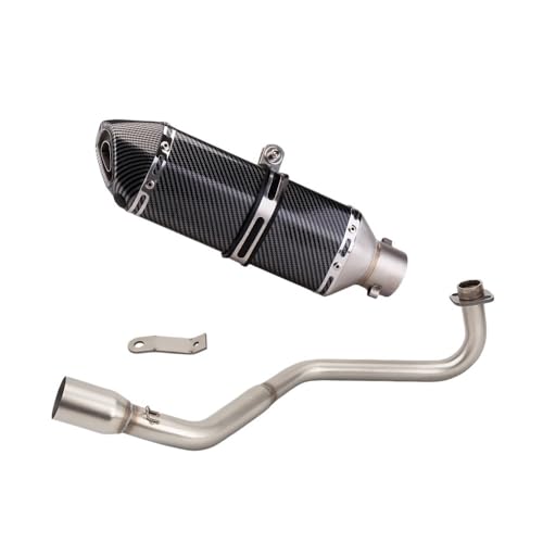 Tube d'échappement moto MSX125 finitions haut de gamme et silencieux 370mm pour Grom 125