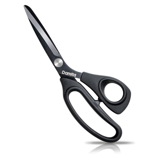 Damita 8.5" Fabric Scissors - Black Titanium
