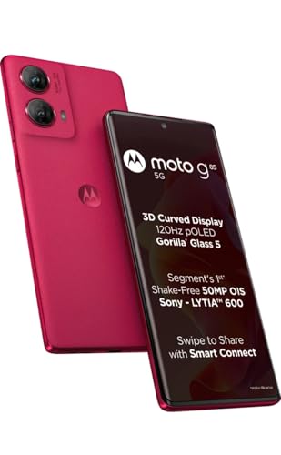 Image of Motorola G85 5G (Viva Magenta, 8GB RAM + 128GB Storage)