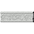 Ekena Millwork CHA05X01AN 5-Inch H x 5/8-Inch P x 96-Inch L Antonio Chair Rail