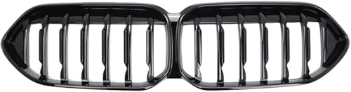 Grille de phare antibrouillard noire brillante avant pour voiture BMW