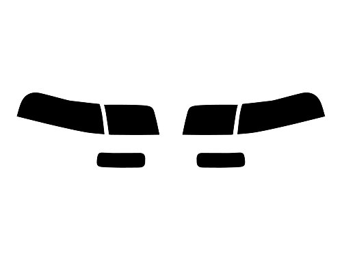 Rvinyl Headlight Tint Covers Compatible with Mercury Grand Marquis 2006-2011 - Smoke