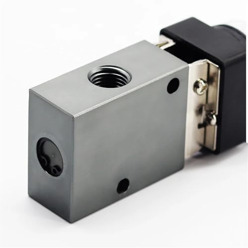 Válvula de control manual de aire de 3 vías de 1/4 pulgada para cilindros Serie JM 4