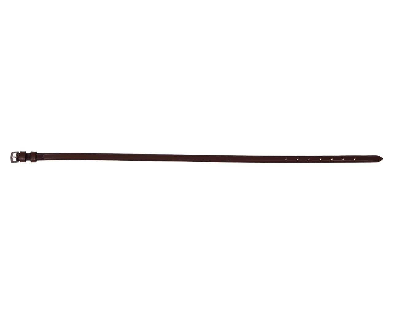 Sangle de verrouillage en cuir QHP pour stabiliser la muserolle du cheval
