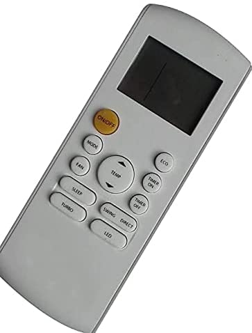 E-WORLD General Replacement Remote Control Fit for RG57A7/BGEF RG57A6/BGEFU1 CR166-RG57A6EU-6 RG57D/BGE RG57B/BGE RG57A2/BGEF RG70E/BGEF for Midea MrCool Pioneer Air Conditioner