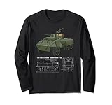 Diseño para los amantes de los vehículos militares estadounidenses de la Segunda Guerra Mundial y los aficionados a los planos de la guerra histórica, los fabricantes de modelos militares y los jugadores de juegos de guerra.