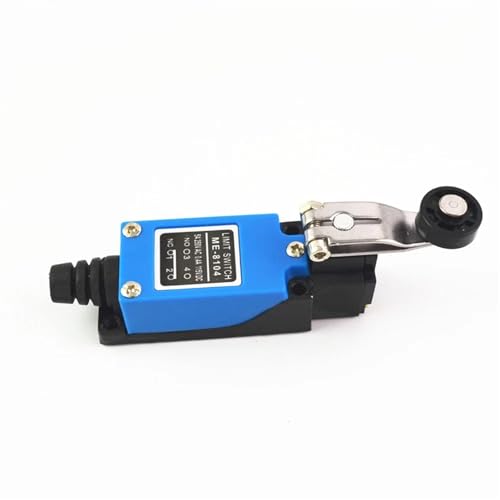 Interruptor de límite ME-8104 mini con rodillo giratorio ajustable pack de 10 unidades 6