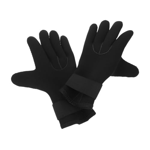 Moufles de plongée néoprène 3mm noirs antidérapants pour snorkeling Toyvian