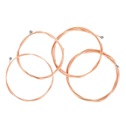 BESPORTBLE 4Pcs String Strings Practical Bass Strings for String Wooden Bass Durable High Carbon for Excellent Sound Versatile and Easy to Use for Musicians and Performers