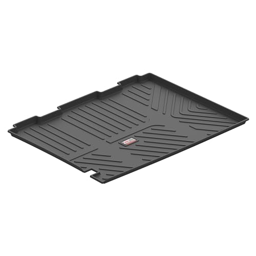 Image of GFX Trunk Boot Dicky Mat Rear Mats (After-Market) Compatible with Mahindra Bolero (2011-2015, 2016-2019, 2020 Onwards, 2023 Onwards), Black