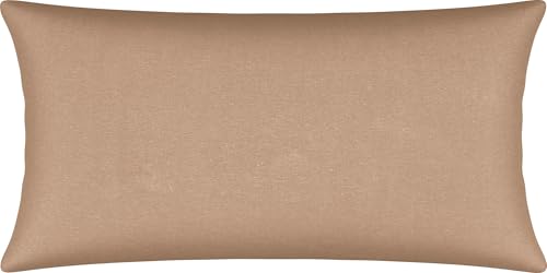 Erwin Müller Kissenbezug, Kissenhülle Single-Jersey Murnau - braun...