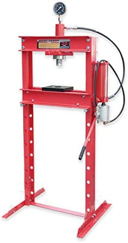 Amazon.co.jp: 油圧プレス 最大能力20t メーター付き 門型 エアー式  