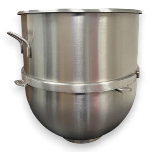 Tazón de acero inoxidable para mezcladora ALFA 140VBWL 140-Quart miniatura 4