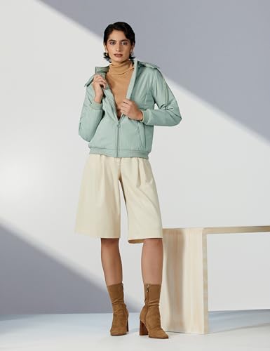 Image of Qube By Fort Collins Women Polyester Standard Length Jacket
