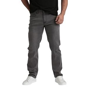 Kenneth Cole REACTION Athletic Fit Jeans for Men – Soft and Flexible Stretch Jeans – Men’s Jeans Roomier Fit