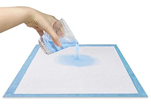 PawFam Fresh Scent Puppy Dog Pet Training Pads, 6-Layer Protection, Adhesive Tabs, 100 Count- 22"x22" - Thumbnail 7