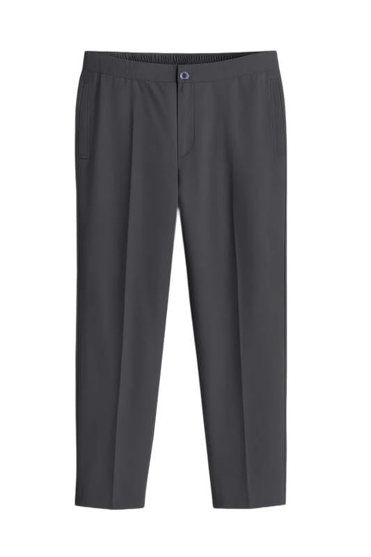 french crown Men's Grivell-Iridium Gray Super Soft Poplin Giza Cotton Lounge Pant-picture-43