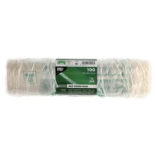 BIO FOOD BAG ROULEAU DE 100 SACS ALIMENTAIRE 3,5kG (lot de 20 rouleaux)