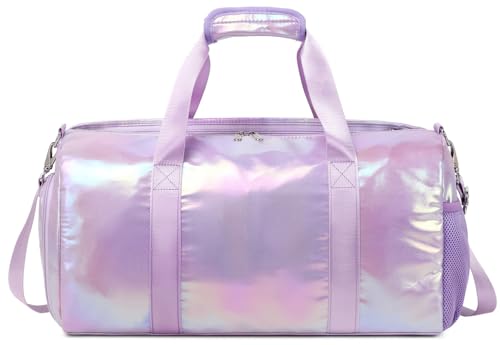 Borse Sportive per Bambini Borsone Palestra Borsa Piscina Borsone Sportivo Borsone da Viaggio con Scomparto Scarpe Separato