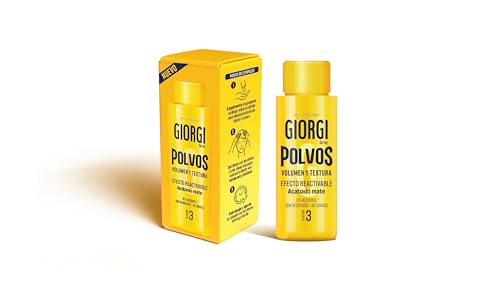 Giorgi Line - Polvos Voluminizadores 10 g – Volumen Intenso e Instantáneo desde la Raíz – Acabado Mate – Fórmula Powder to Wax – Sin Alcohol ni Siliconas – Textura Ligera y Limpia – Uso Diario