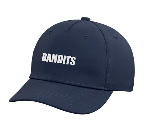 Bandits Adjustable Printed Baseball Hat, Navy Blue