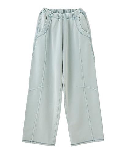 [�G�b�N�X�K�[��] �u���[�`�h�X�E�F�b�g�p���c BLEACHED SWEAT PANTS 105254031002 LtBLUE S