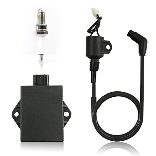 Ignition Coil CDI BOX Spark Plug For Polaris Hawkeye 300 2007-2008 2010-2011 Sportsman 300 2008-2010 3089978 3089860 3089910 by Ayiddue - Used condition - US$27.59