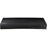 Samsung Blu-ray DVD Disc Player with 1080p Full HD Upconversion, Plays Blu-ray Discs, DVDs & CDs, Plus 6Ft High Speed HDMI Cable, Black Finish