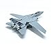 FMOCHANGMDP Military Fighter Plastic Die Cast Model, 1/72 Scale USAF F-14B Tomcat Fighter VF-143 Vomiting Dog Squadron Model, 10.4 x 6.1Inch