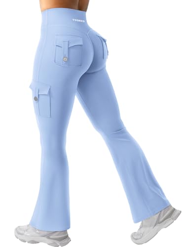 Image of YEOREO CoreFlex Women Workout Flare Leggings