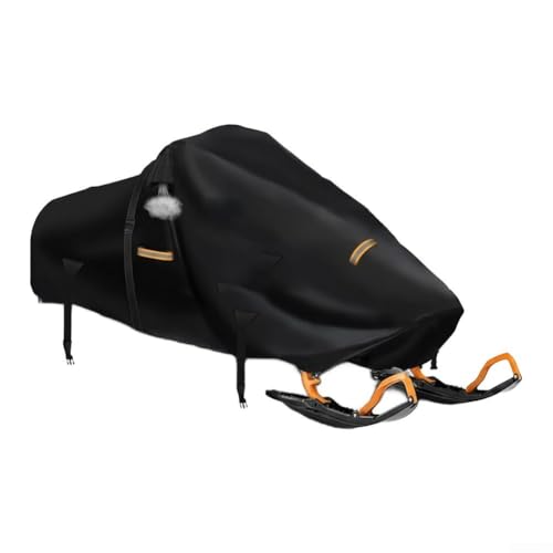 Funda resistente para motos de nieve con rejillas de ventilación para Polaris para trineos Ski-doo de hasta 130 pulgadas de largo, impermeable y resistente a los rayos UV, protección de almacenamiento