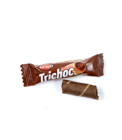 Gerio Trichoc Mini Waffel Schokolade 4g – 600 Stück – Kleine Schokoladen-Snacks für Partys