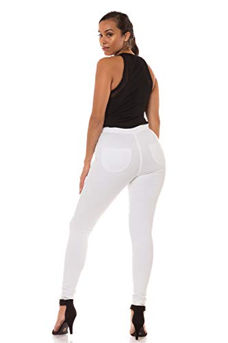 Aphrodite High Waisted Jeans for Women - High Rise Waist Skinny Slim Fit Stretch Casual Denim Pants with Back Pockets3