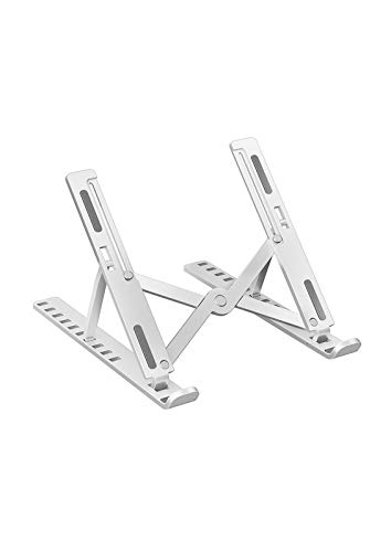 LAVIA Portable Foldable Adjustable Notebook Mount Alumium Desktop Laptop Stand.