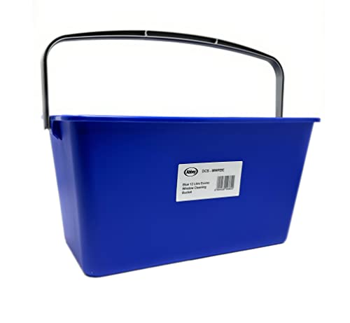 12 litre economy Windows Cleaners utility bucket. Blue - Contico EWB