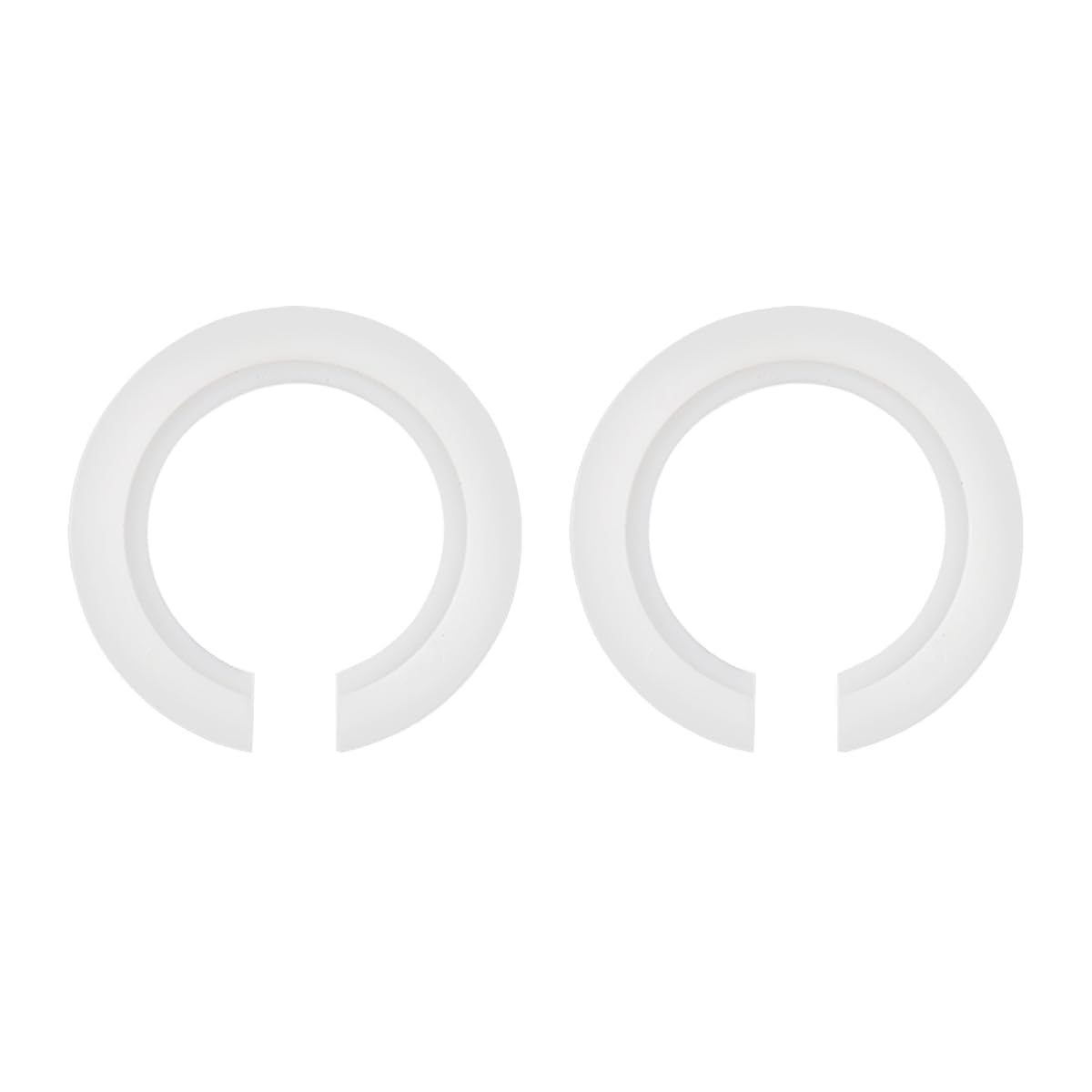 Luckious E27 to E14 Lampshade Reducer Ring - 2 Pack Light Shade Adapter Rings by Luckious