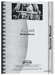 Service Manual - 444, 500, 600, 600D, 610, 611, New, Bobcat