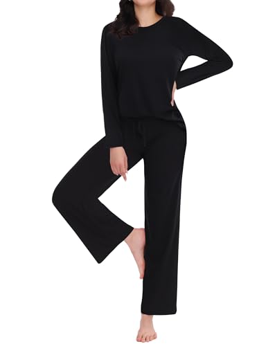 ZOOSIXX Womens Pajama Sets - Soft 2 Piece Lounge Sets for Women