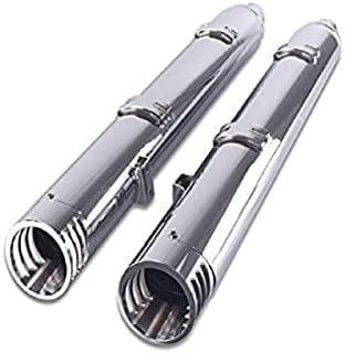 SHARKROAD — Silenciadores cromados de 10 cm, exaustão para o chef...