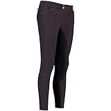 Leggins de equitación de lujo en edición limitada con detalles modernos y ribete de silicona. Los detalles de oro o plata proporcionan un aspecto femenino definitivo. Estos pantalones de equitación en estilo moderno para correr o yoga combinan de forma única con la moda. Los llamativos adornos se encuentran en forma de rayas de contraste horizontales alrededor de la cintura y las piernas a lo largo de la costura exterior. En la parte delantera el pantalón tiene dos bolsillos con cremallera en diagonal. -