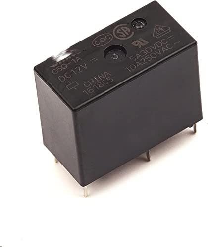 Relé G5Q-1A-DC12V de 12V y 10A interruptor electromecánico DIP4 para PCB 5